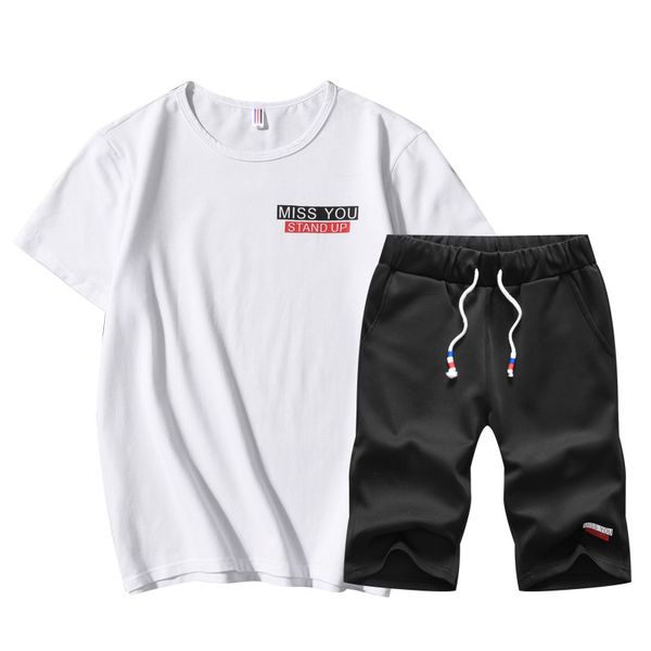 summer set men causal beach suits short sleeve shorts 2pcs sweatsuit+pants fashion tracksuit mens sportsuits, Black;gray
summer set men causal beach suits short sleeve shorts 2pcs sweatsuit+pants fashion tracksuit mens sportsuits, Black;gray