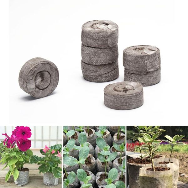 20pcs 30mm jiffy peat pellets seedling soil block maker starting plugs seeds starter professional for garden planting planters & pots
20pcs 30mm jiffy peat pellets seedling soil block maker starting plugs seeds starter professional for garden planting planters & pots