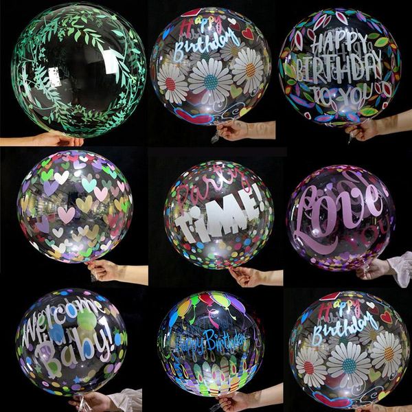 party decoration 20inch transparent bobo clear balloon palm leaf love printing helium balloons wedding birthday baby shower decoratio
party decoration 20inch transparent bobo clear balloon palm leaf love printing helium balloons wedding birthday baby shower decoratio