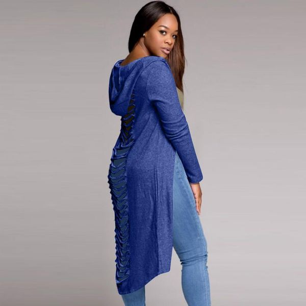 women's hoodies & sweatshirts women hooded long young fashion hollow trench coat slim sleeve worn hole western casual home outwear fema, Black
women's hoodies & sweatshirts women hooded long young fashion hollow trench coat slim sleeve worn hole western casual home outwear fema, Black