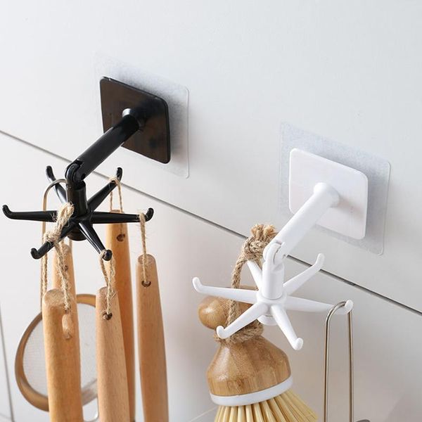 hooks & rails rotatable 6-hook hook universal punch-strong for kitchen bathroom living room wardrobe cupboard door wall
hooks & rails rotatable 6-hook hook universal punch-strong for kitchen bathroom living room wardrobe cupboard door wall