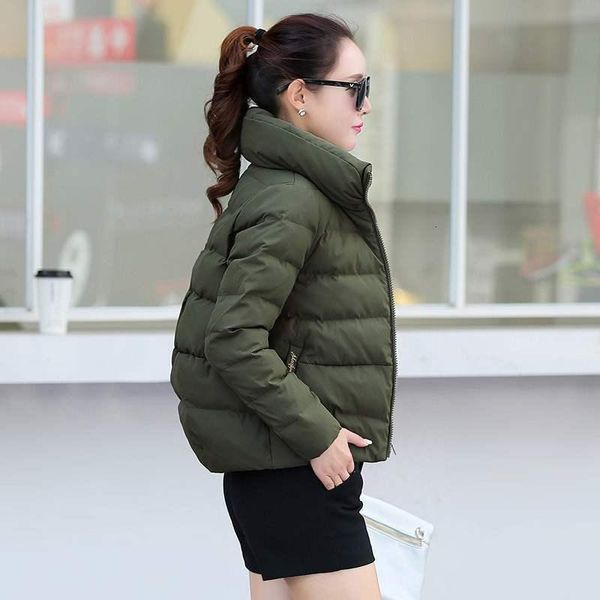 women's down & parkas thick warm winter jacket women parka female coat cotton short stand collar solid autumn ladies puffer quilted 8f4, Black
women's down & parkas thick warm winter jacket women parka female coat cotton short stand collar solid autumn ladies puffer quilted 8f4, Black
