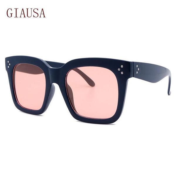 sunglasses giausaeuropean and american fashion square nail vintage glasses, White;black
sunglasses giausaeuropean and american fashion square nail vintage glasses, White;black
