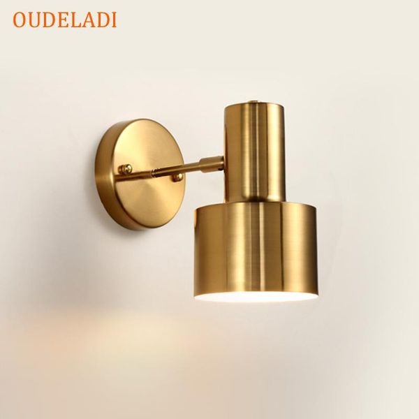 nordic wall lamp gold american style iron art bedroom bedside modern living room led mirror light e27 
nordic wall lamp gold american style iron art bedroom bedside modern living room led mirror light e27