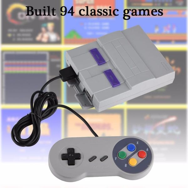 portable game players 2021 super mini 16 bit built-in 94 games console system with gamepad for snes consoles
portable game players 2021 super mini 16 bit built-in 94 games console system with gamepad for snes consoles