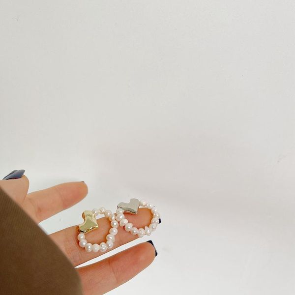wedding rings 1pc vintage thin ring korea natural baroque beads handmade pearl aesthetic for women party jewelry gifts, Slivery;golden
wedding rings 1pc vintage thin ring korea natural baroque beads handmade pearl aesthetic for women party jewelry gifts, Slivery;golden