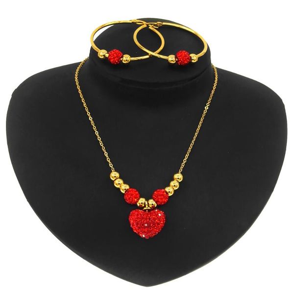 earrings & necklace yulaili american gold plated red heart design xo jewelry set copper alloy i love y crystal party jewellery, Silver
earrings & necklace yulaili american gold plated red heart design xo jewelry set copper alloy i love y crystal party jewellery, Silver