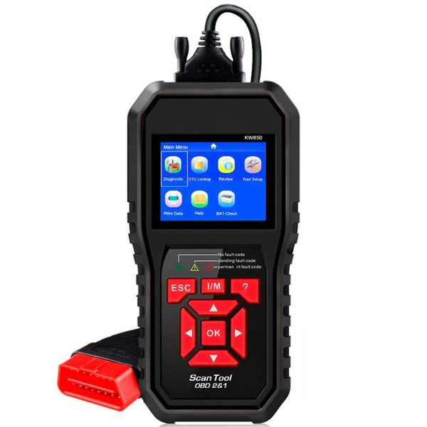 code readers & scan tools kw850 obd2 car diagnostic scanner universal obd tool odb2 automotive engine check reader black
code readers & scan tools kw850 obd2 car diagnostic scanner universal obd tool odb2 automotive engine check reader black