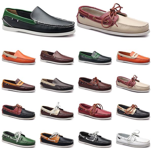 109 womens sneakers sailing shoe mens casual leather shoes black white red green orange brown outdoor trainers size 38-45
109 womens sneakers sailing shoe mens casual leather shoes black white red green orange brown outdoor trainers size 38-45