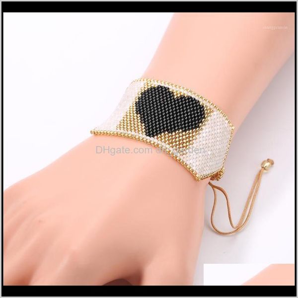 charm drop delivery 2021 rttooas heart miyuki bracelets women pulseras mujer moda fashion female jewelry armband gifts handmade bead woven1, Golden;silver
charm drop delivery 2021 rttooas heart miyuki bracelets women pulseras mujer moda fashion female jewelry armband gifts handmade bead woven1, Golden;silver