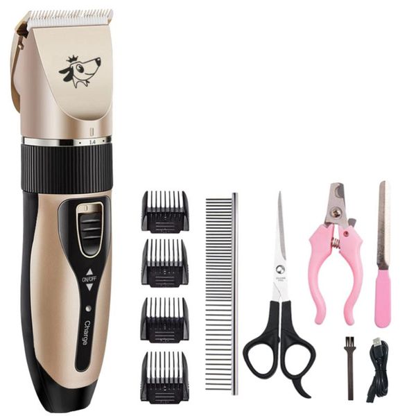 dog grooming usb rechargeable electric pet hair trimmer remover tools kit (gold)
dog grooming usb rechargeable electric pet hair trimmer remover tools kit (gold)
