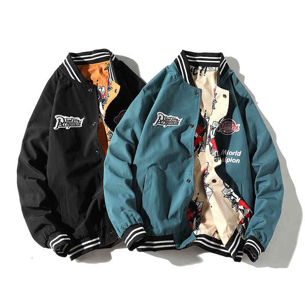 men's jackets reversible jacket with lyrics and cartoons, large men's clothing, korean style, streetwear zipper g54n, Black;brown
men's jackets reversible jacket with lyrics and cartoons, large men's clothing, korean style, streetwear zipper g54n, Black;brown