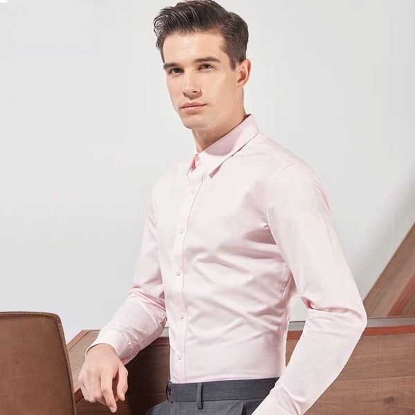 men's casual shirts 2021 twill long sleeve business men dress luxury wedding party mercerized cotton, White;black
men's casual shirts 2021 twill long sleeve business men dress luxury wedding party mercerized cotton, White;black