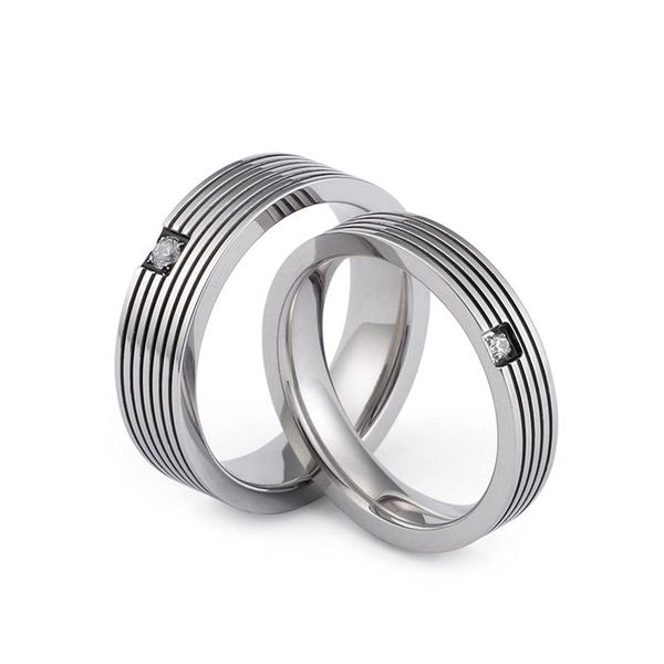 cluster rings simple stainless steel groove bague femme gold color couple rhinestone anillos wedding bands jewelry women men gift, Golden;silver
cluster rings simple stainless steel groove bague femme gold color couple rhinestone anillos wedding bands jewelry women men gift, Golden;silver