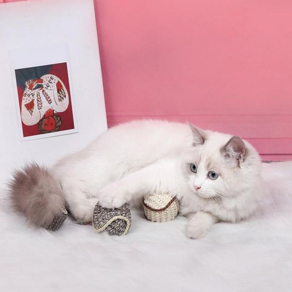 cat toy grinding claw sisal ball funny environmentally friendly non-toxic bite n1e toys
cat toy grinding claw sisal ball funny environmentally friendly non-toxic bite n1e toys