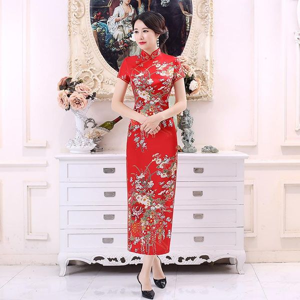 ethnic clothing spring and summer exquisite cheongsam, long skirt, satin printing, women's performance clothes, daily banquet, classic, Red
ethnic clothing spring and summer exquisite cheongsam, long skirt, satin printing, women's performance clothes, daily banquet, classic, Red