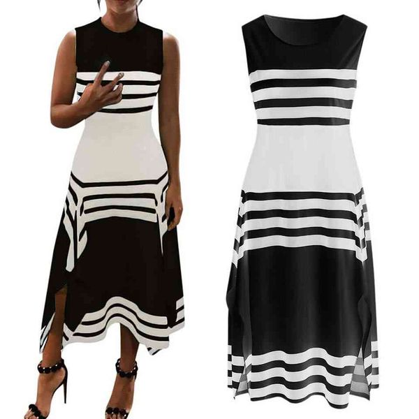 dress dressed striped horizontal sukienka irregular scabbard robe femme 2021 the line of women with block-less sleeves in, Black;gray
dress dressed striped horizontal sukienka irregular scabbard robe femme 2021 the line of women with block-less sleeves in, Black;gray