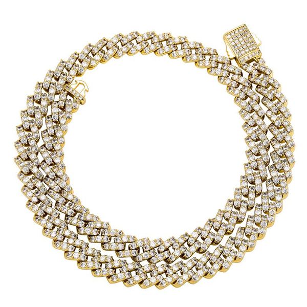chains fashion 8mm miami cuban link necklace with spring clasp full iced out cubic zirconia hip hop punk jewelry for party gift, Silver
chains fashion 8mm miami cuban link necklace with spring clasp full iced out cubic zirconia hip hop punk jewelry for party gift, Silver