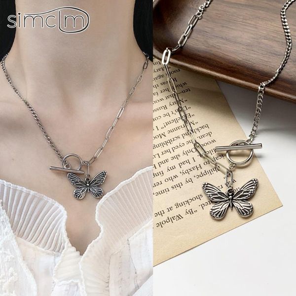pendant necklaces gothic butterfly necklace for women punk neck chains vintage choker accessories e girl collar indie jewelry friends gift, Silver
pendant necklaces gothic butterfly necklace for women punk neck chains vintage choker accessories e girl collar indie jewelry friends gift, Silver