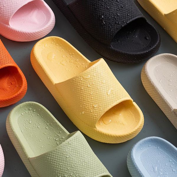 women shoes thick bottom platform slippers anti-slip flat indoor bathroom soft slides couple chaussure femme, Black
women shoes thick bottom platform slippers anti-slip flat indoor bathroom soft slides couple chaussure femme, Black