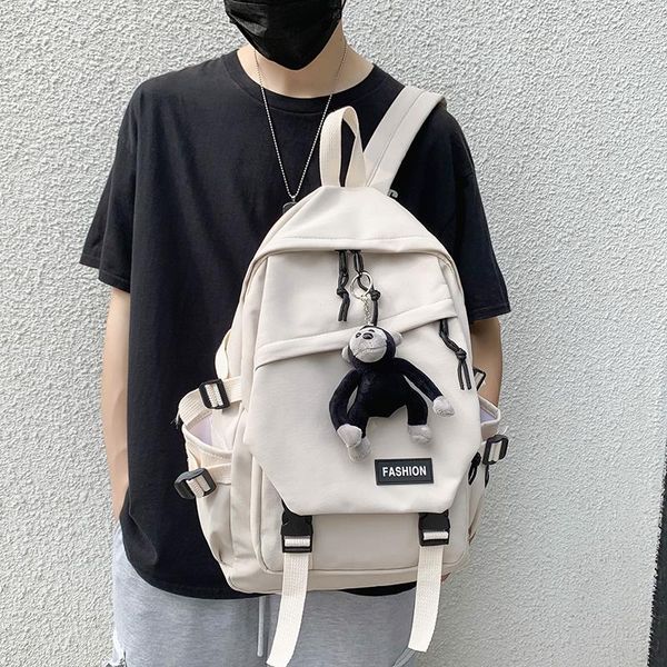 backpack hocodo fashion women waterproof nylon school bag solid color men shoulder female student backbag travel
backpack hocodo fashion women waterproof nylon school bag solid color men shoulder female student backbag travel