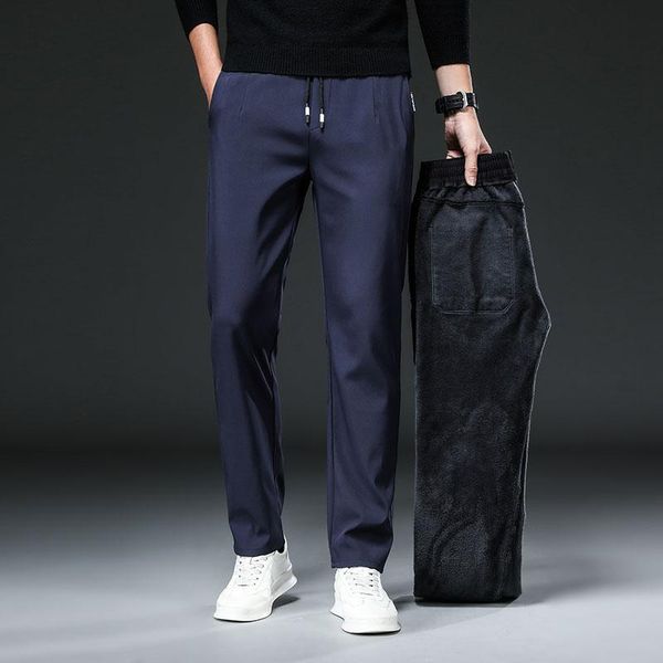 men's pants 2021 fleece thickened warm korean casual slim fashion black gray
men's pants 2021 fleece thickened warm korean casual slim fashion black gray