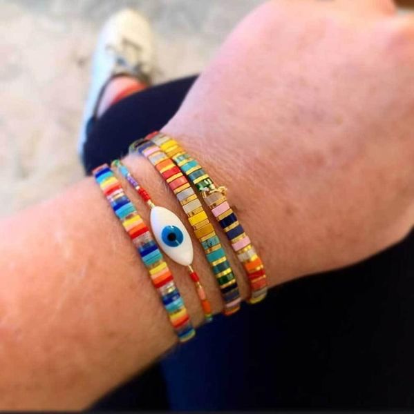 beaded, strands tila beads miyuki rice bracelet women european and american net red fashion eyes beaded jewelry women's, Black
beaded, strands tila beads miyuki rice bracelet women european and american net red fashion eyes beaded jewelry women's, Black