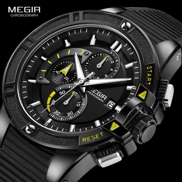 wristwatches megir 2021 men silicone chronograph luminous wristwatch brand clock hour military relogio militar reloj hombre 2095 black, Slivery;brown
wristwatches megir 2021 men silicone chronograph luminous wristwatch brand clock hour military relogio militar reloj hombre 2095 black, Slivery;brown