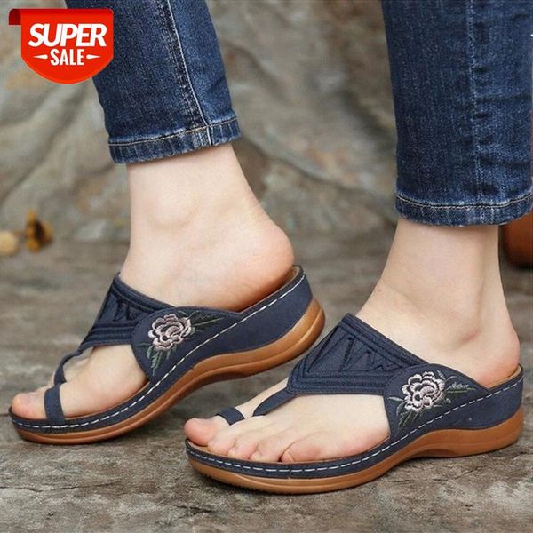 women sandals 2021 new embroidery summer shoes woman wedges for heels sandalias mujer flip flops platform slippers #i39d, Black
women sandals 2021 new embroidery summer shoes woman wedges for heels sandalias mujer flip flops platform slippers #i39d, Black