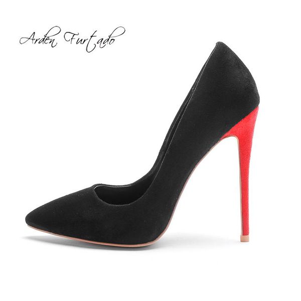 arden furtado 2021 spring autumn pointed toe stilettos high red heels 12cm big size women's royalblue mixed color pumps dress shoes, Black
arden furtado 2021 spring autumn pointed toe stilettos high red heels 12cm big size women's royalblue mixed color pumps dress shoes, Black