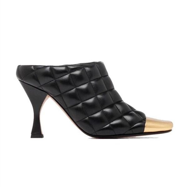 slippers 2021 spring metal square toe high heels shoes women lingge deep mouth woman retro fashion outside, Black
slippers 2021 spring metal square toe high heels shoes women lingge deep mouth woman retro fashion outside, Black