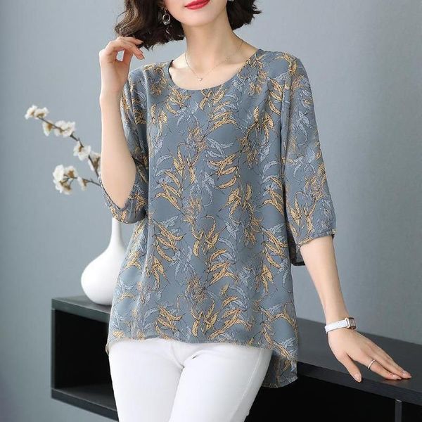 women's blouses & shirts blusas femininas 2021 fashion floral and mujer spring half sleeve femme print chiffon women y525, White
women's blouses & shirts blusas femininas 2021 fashion floral and mujer spring half sleeve femme print chiffon women y525, White