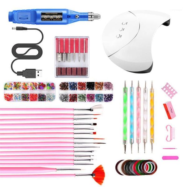 set usb manicures lamp kit smart sensor nail art complete gel light-curing professional grinding m1
set usb manicures lamp kit smart sensor nail art complete gel light-curing professional grinding m1