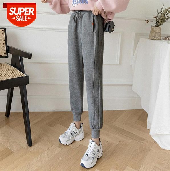 women's plus velvet sweatpants loose casual pants thickened thin all-match gray trousers #uf1s, Black;gray
women's plus velvet sweatpants loose casual pants thickened thin all-match gray trousers #uf1s, Black;gray