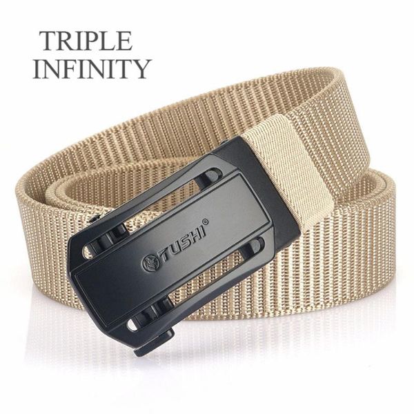 waist support triple infinity fashion jeans men's belt outdoor sports work durable nylon tactical army automatic buckle male weave, Black;gray
waist support triple infinity fashion jeans men's belt outdoor sports work durable nylon tactical army automatic buckle male weave, Black;gray