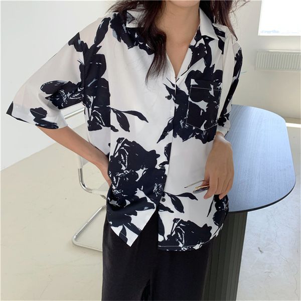 chiffon color-hit printed all match women retro short sleeves loose office lady thin vintage stylish shirts 210421, White
chiffon color-hit printed all match women retro short sleeves loose office lady thin vintage stylish shirts 210421, White