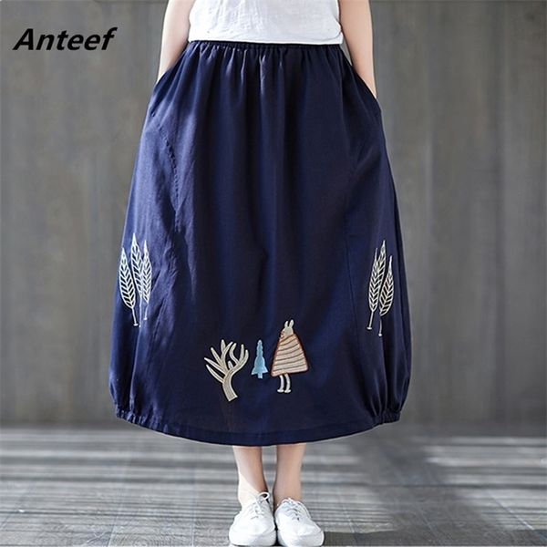cotton plus size high waist vintage summer korean saias casual long skirt women skirts female clothes streetwear jupe femme 210517, Black
cotton plus size high waist vintage summer korean saias casual long skirt women skirts female clothes streetwear jupe femme 210517, Black