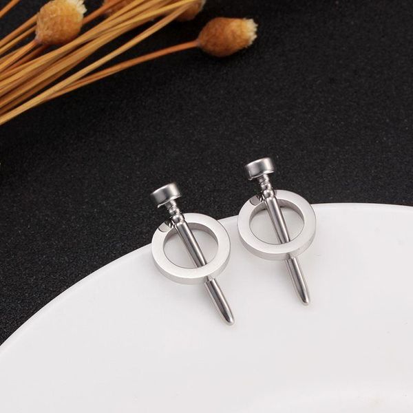 punk style tassel earrings silver color stainless steel stud for men women statement jewelry pendientes mujer, Golden;silver
punk style tassel earrings silver color stainless steel stud for men women statement jewelry pendientes mujer, Golden;silver