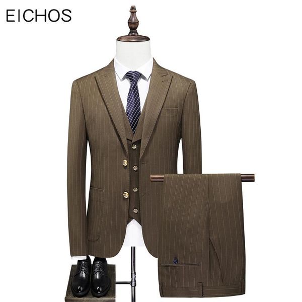 suit men 2021 striped design for khaki black mens wedding suits slim fit costume formal luxury 3 piece tuxedo men's & blazers, White;black
suit men 2021 striped design for khaki black mens wedding suits slim fit costume formal luxury 3 piece tuxedo men's & blazers, White;black