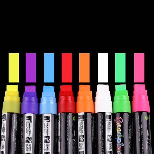 highlighters fluorescent pen special 15mm glass plate luminous blackboard large capacity marker, Black;red
highlighters fluorescent pen special 15mm glass plate luminous blackboard large capacity marker, Black;red