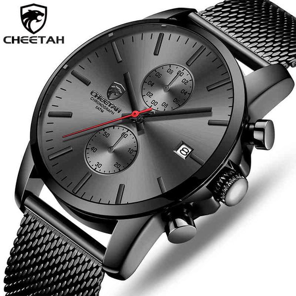cheetah brand men watch fashion business quartz wrist watches stainless steel mesh chronograph male clock date relogio masculino 210517, Slivery;brown
cheetah brand men watch fashion business quartz wrist watches stainless steel mesh chronograph male clock date relogio masculino 210517, Slivery;brown