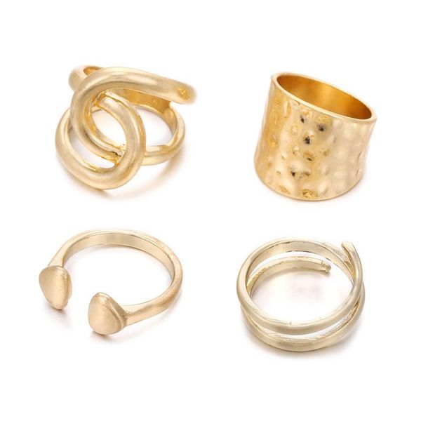 wedding rings 2021 4pcs/sets korean fashion opening sets for women female gold color finger knuckle ring set jewelry beach gifts, Slivery;golden
wedding rings 2021 4pcs/sets korean fashion opening sets for women female gold color finger knuckle ring set jewelry beach gifts, Slivery;golden