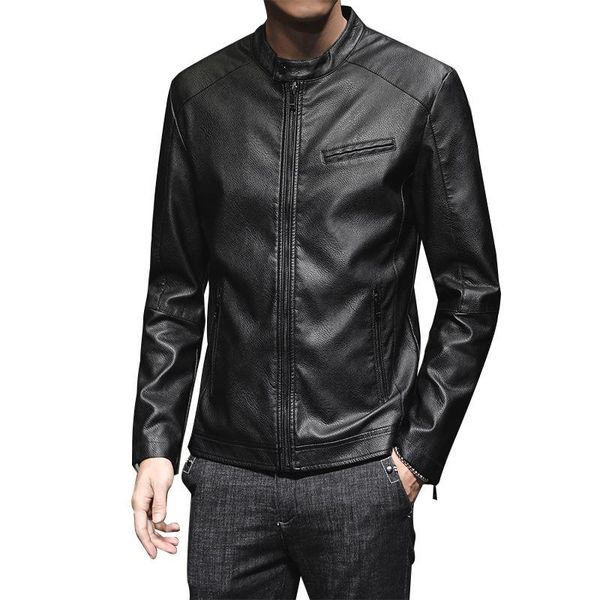 men's fur & faux 2021 spring and autumn fashion personality locomotive pu leather jacket male leisure thin section slim coat men, Black
men's fur & faux 2021 spring and autumn fashion personality locomotive pu leather jacket male leisure thin section slim coat men, Black