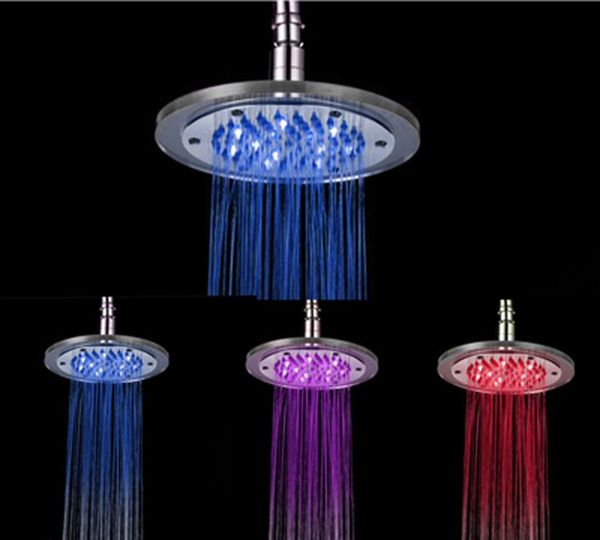 acrylic round spray shower head three color luminous 8 inch large showers water temperature control bathroom sets
acrylic round spray shower head three color luminous 8 inch large showers water temperature control bathroom sets