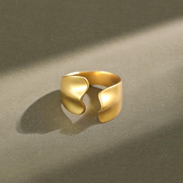 cluster rings 100% s925 sterling silver open irregular for women smooth style simple ring jewelry bride party wedding gift, Golden;silver
cluster rings 100% s925 sterling silver open irregular for women smooth style simple ring jewelry bride party wedding gift, Golden;silver