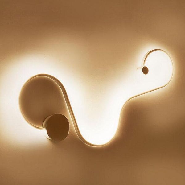 wall lamps post-modern led lamp personality creative bedroom bedside el room lighting fixture