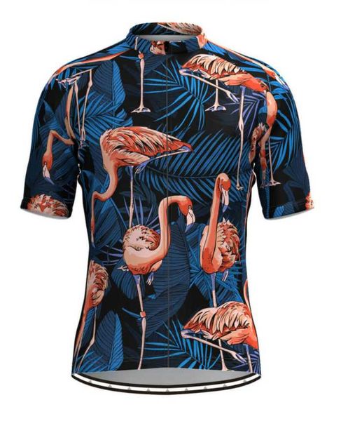 racing jackets men's tropical & flamingo print hawaiian cycling jersey, Black;red
racing jackets men's tropical & flamingo print hawaiian cycling jersey, Black;red