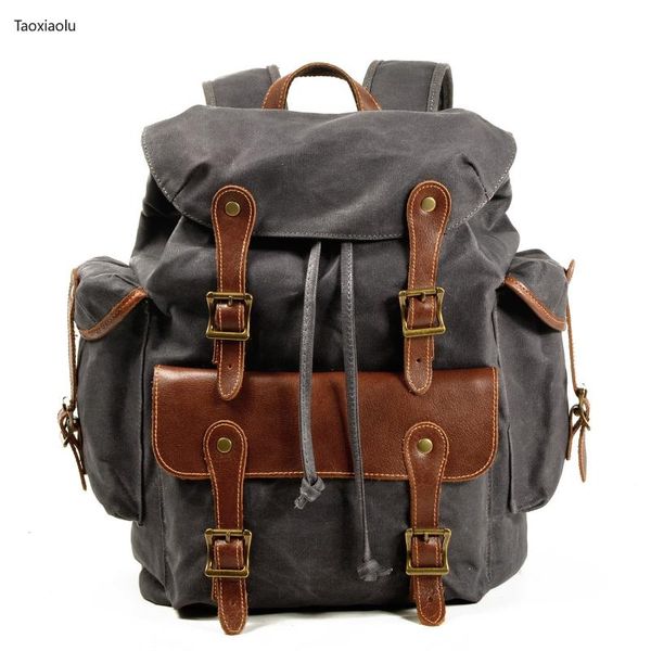 backpack leisure outdoor retro contrast men's world war ii canvas bag travel to eat chicken western cowboy
backpack leisure outdoor retro contrast men's world war ii canvas bag travel to eat chicken western cowboy