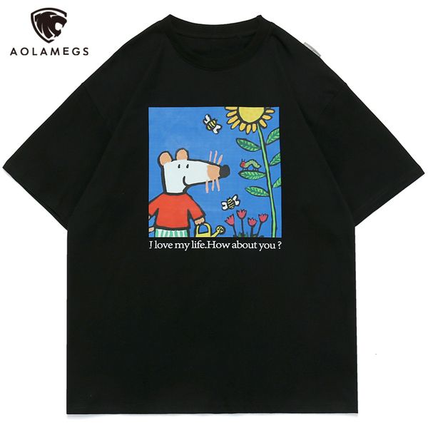 men's polos aolamegs cute guy t-shirt funny painting in watercolor printing men's t-shirts casual summer loose harajuku college st, White;black
men's polos aolamegs cute guy t-shirt funny painting in watercolor printing men's t-shirts casual summer loose harajuku college st, White;black