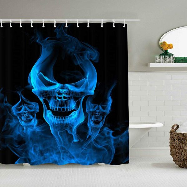 shower curtain halloween horror blue skull waterproof bath curtains hooks included -bathroom decorative ideas polyester fabric
shower curtain halloween horror blue skull waterproof bath curtains hooks included -bathroom decorative ideas polyester fabric